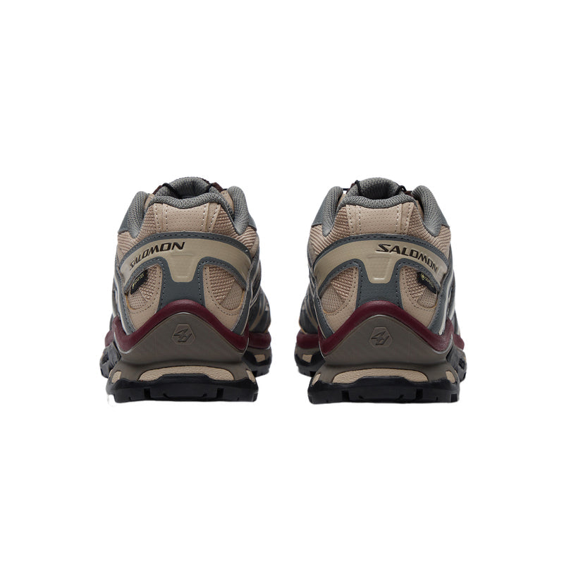 Salomon XT-Quest GTX Sneakers – Beige, Grey & Burgundy
