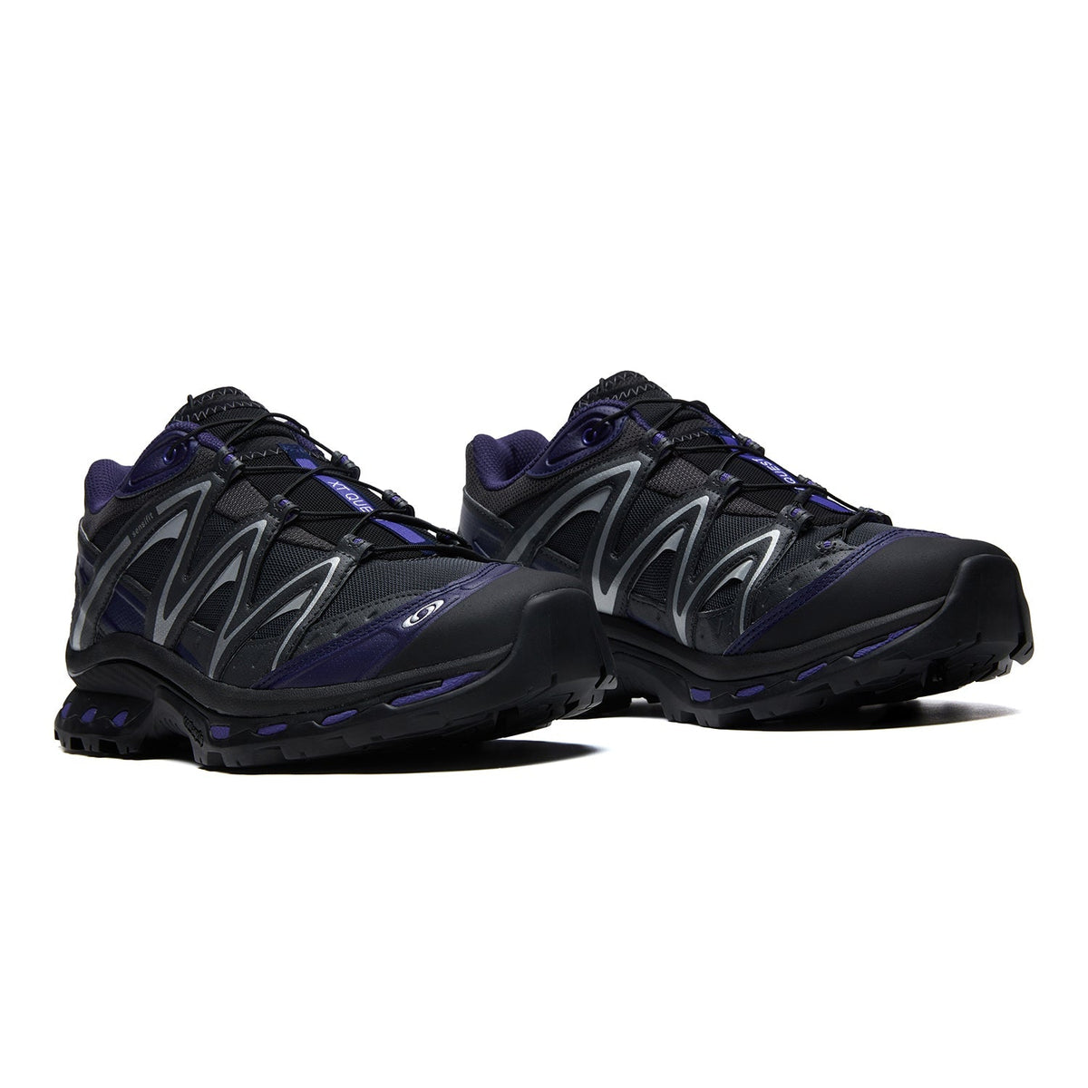 Salomon XT-Quest Sneakers – Black, Purple & Silver