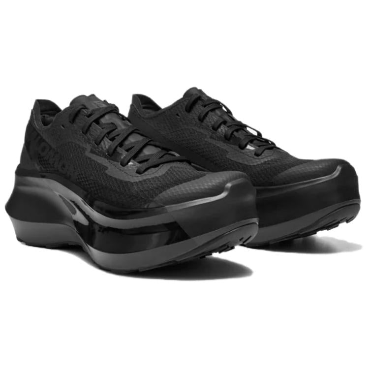 Salomon Phantasm Black / Charcoal Platform Sneakers