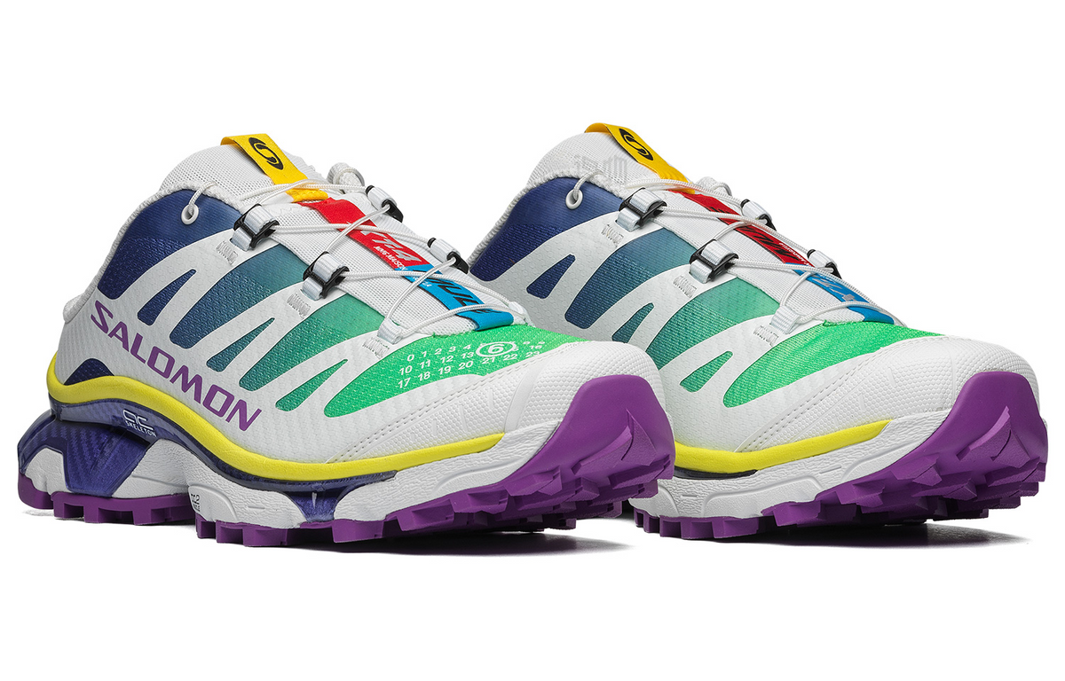 Salomon XT-4 Mule White / Green / Purple Shoes