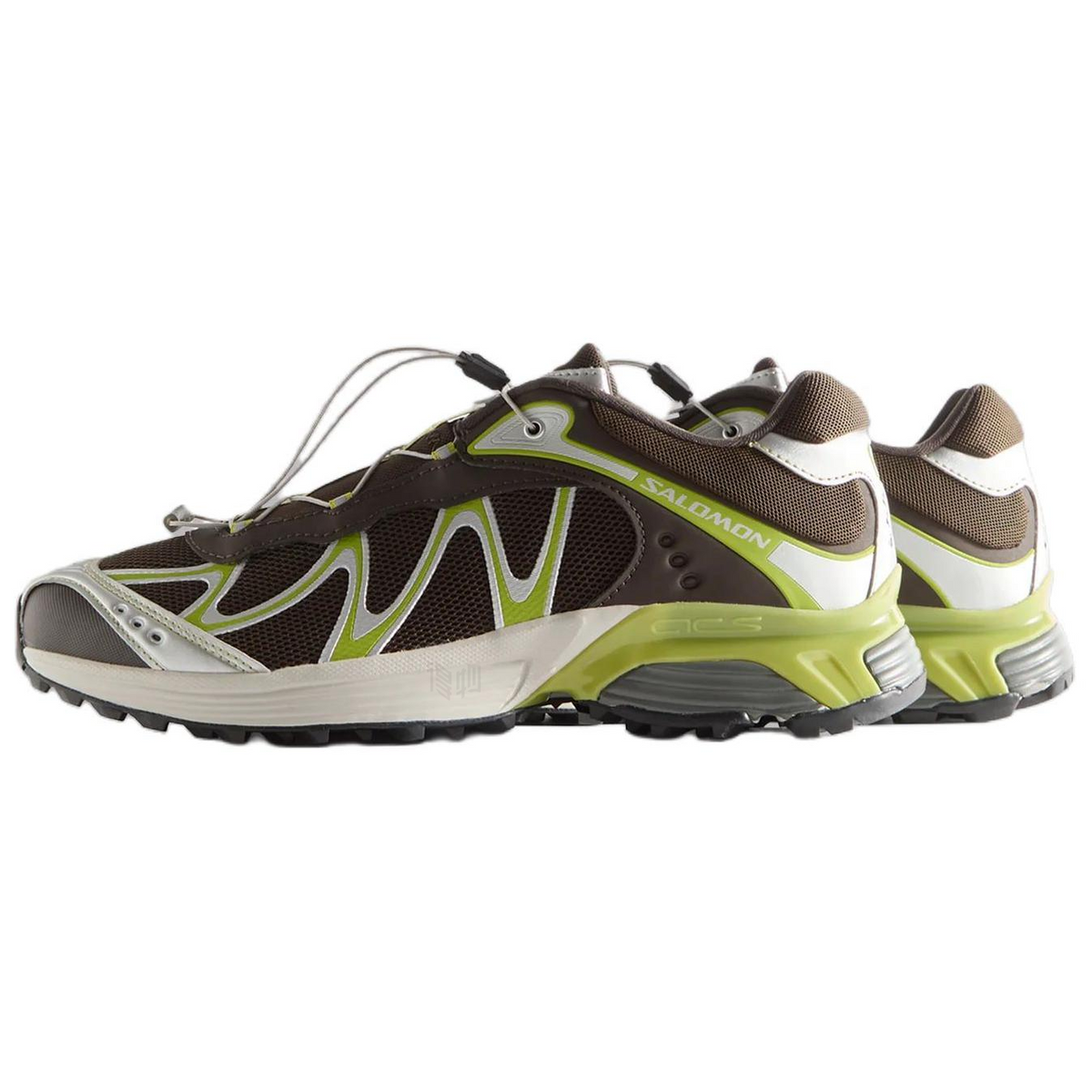 Salomon XT-Whisper Unisex Sneakers – Brown, Lime & Cream