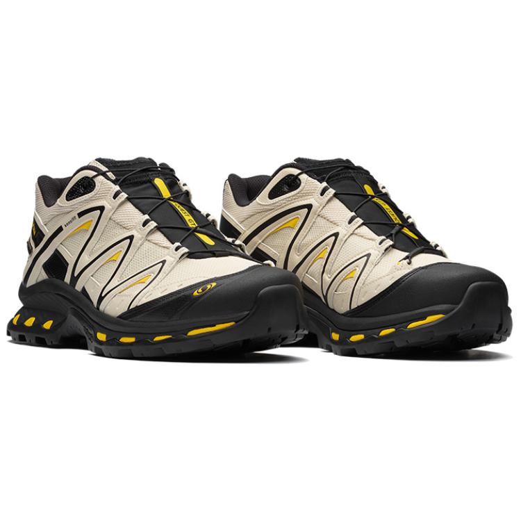 Salomon XT-Quest GTX Sneakers – Cream, Black & Yellow