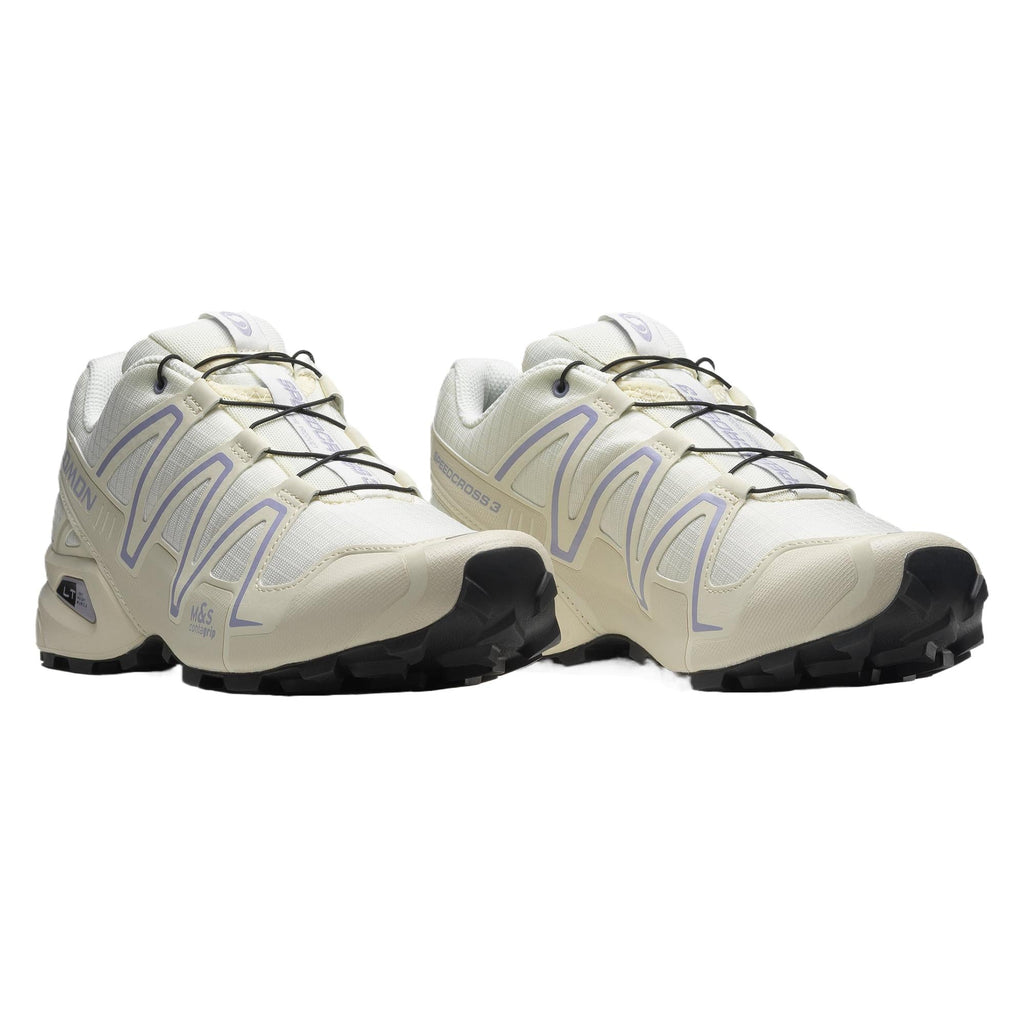 Salomon Speedcross 3 Unisex Sneakers – White, Cream & Black