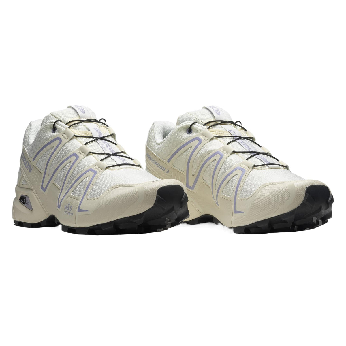 Salomon Speedcross 3 Unisex Sneakers – White, Cream & Black