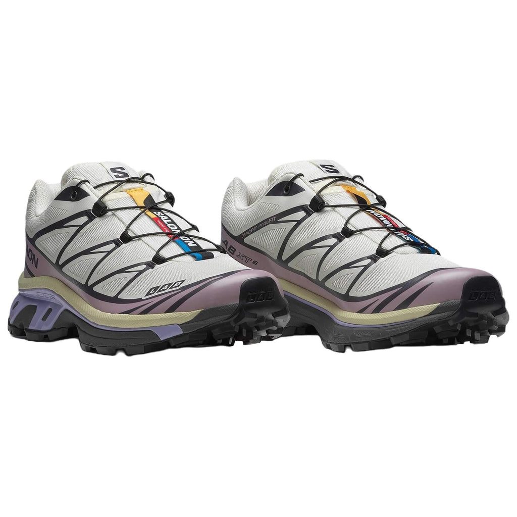 Salomon XT-6 Sneakers – White & Lilac