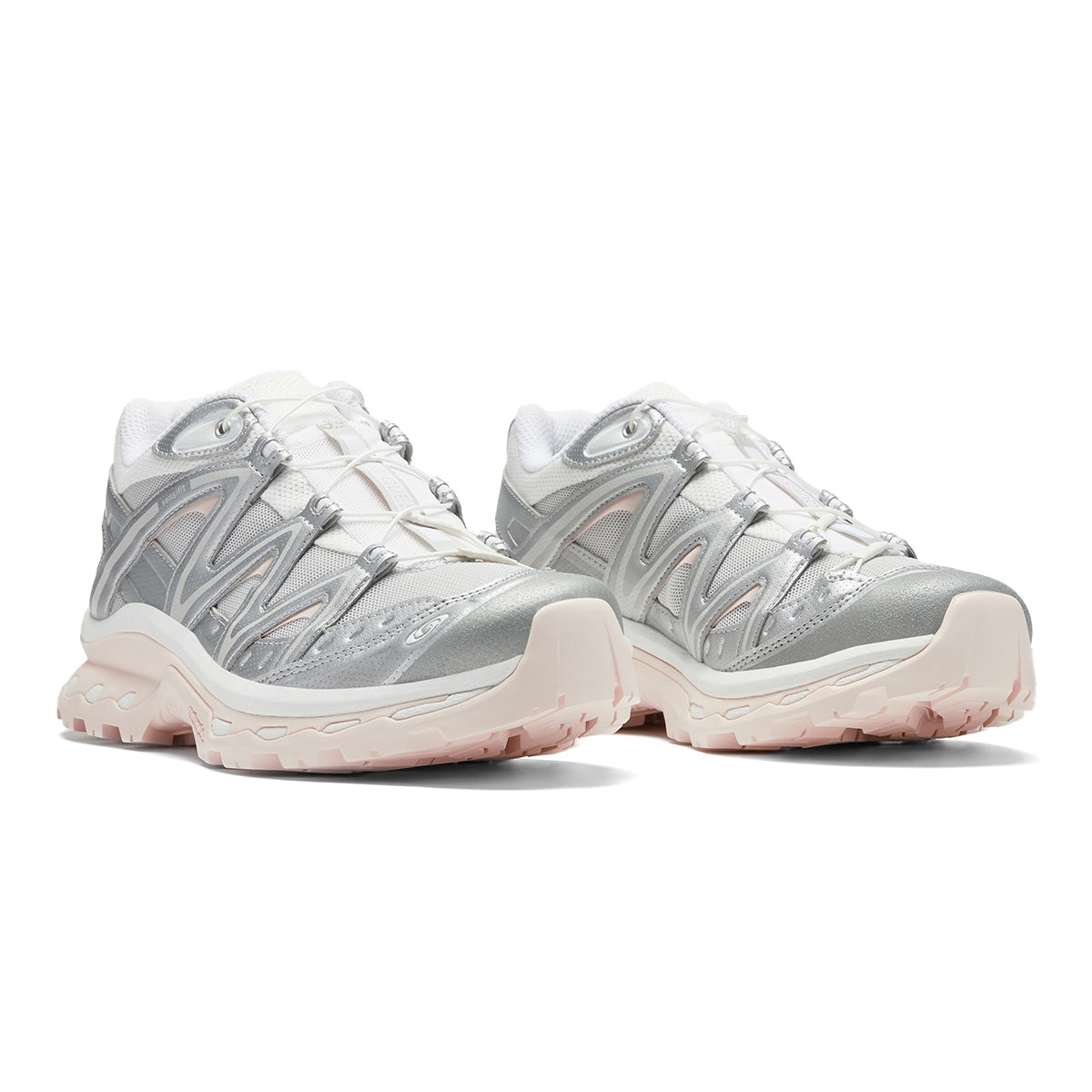 Salomon XT-Quest Unisex Sneakers – Grey, White & Pink