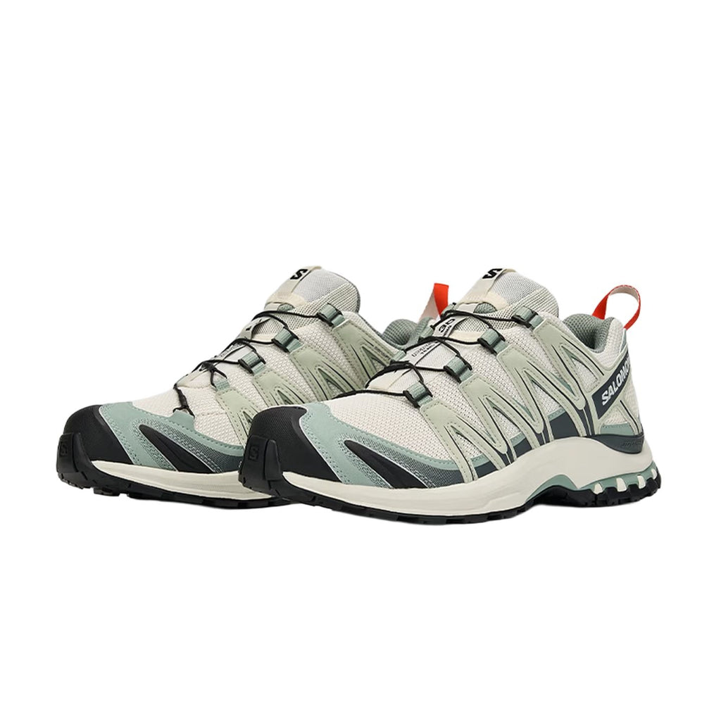 Salomon XA PRO 3D Sneakers – Cream & Sage Green