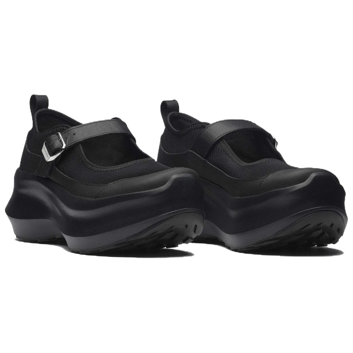 Salomon Mary Jane Women's Black Platform Shoes