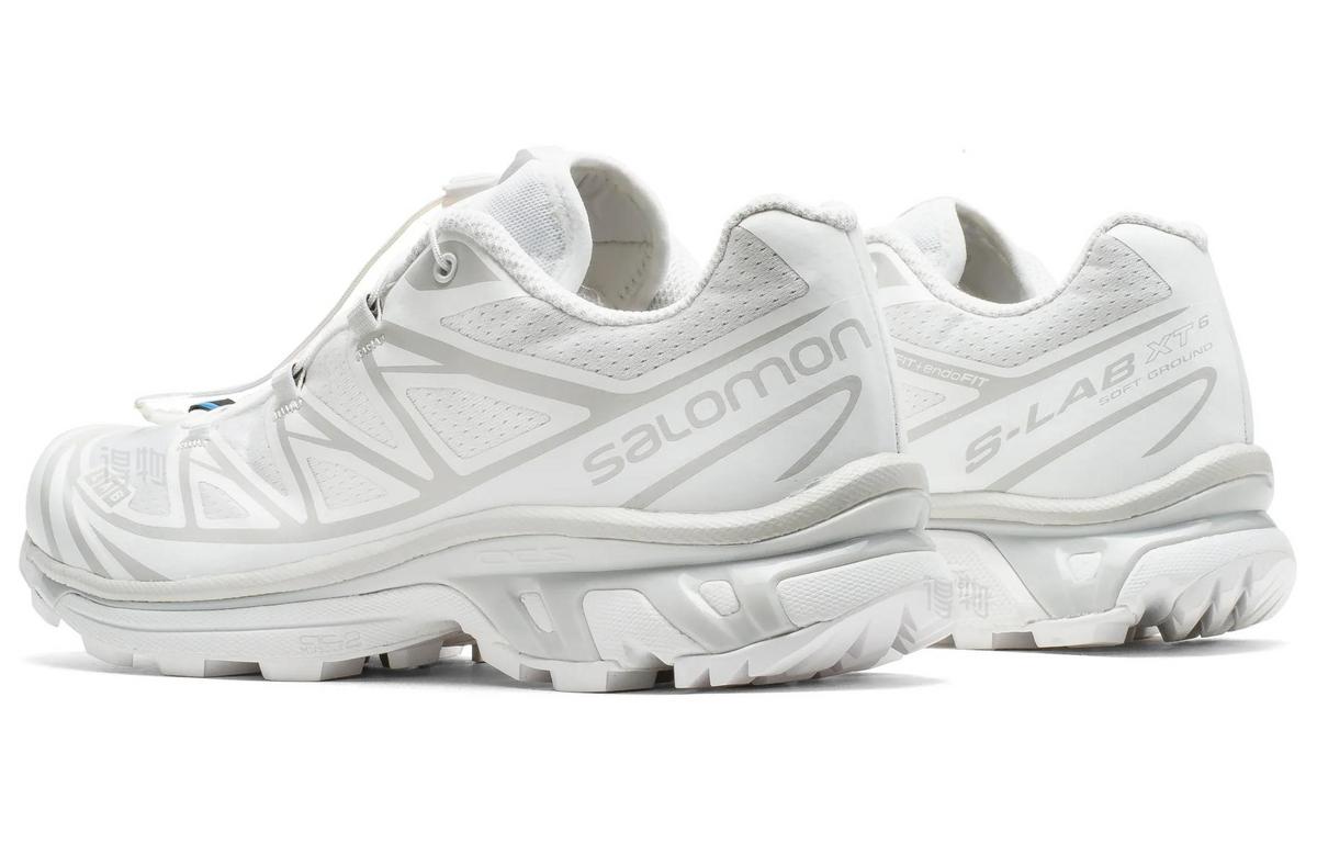 Salomon XT-6 Sneakers – White & Light Grey