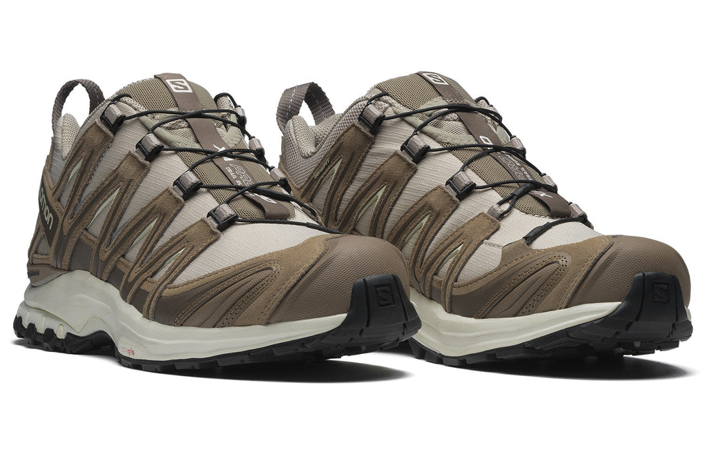 Salomon XA PRO 3D ADV Unisex Sneakers – Taupe, Brown & Cream