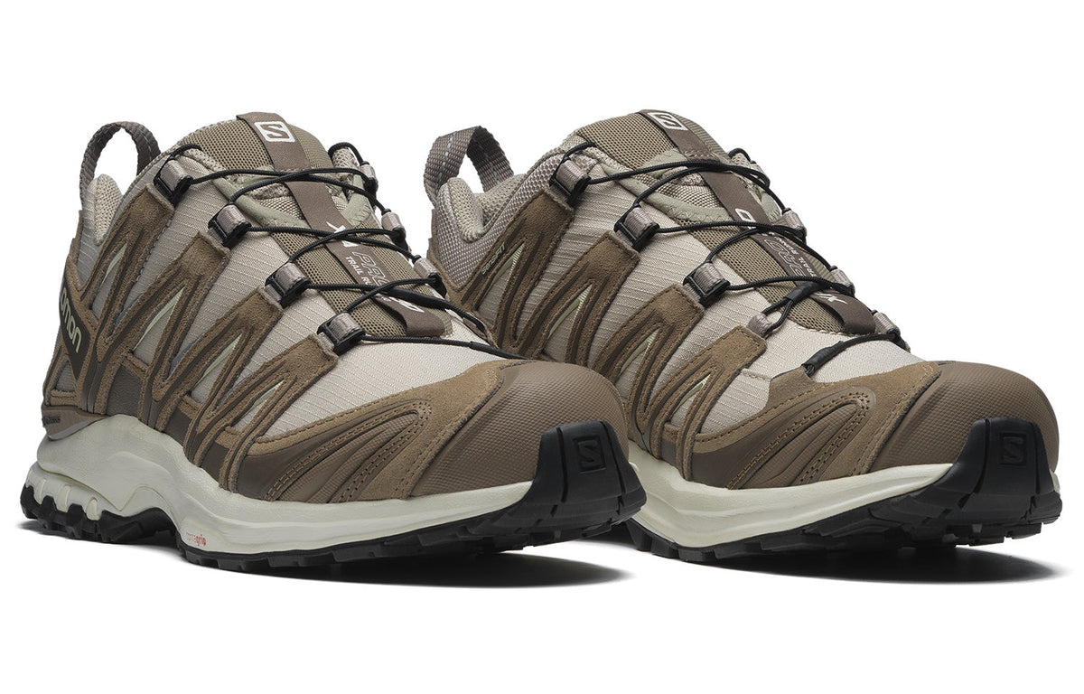 Salomon XA PRO 3D ADV Unisex Sneakers – Taupe, Brown & Cream