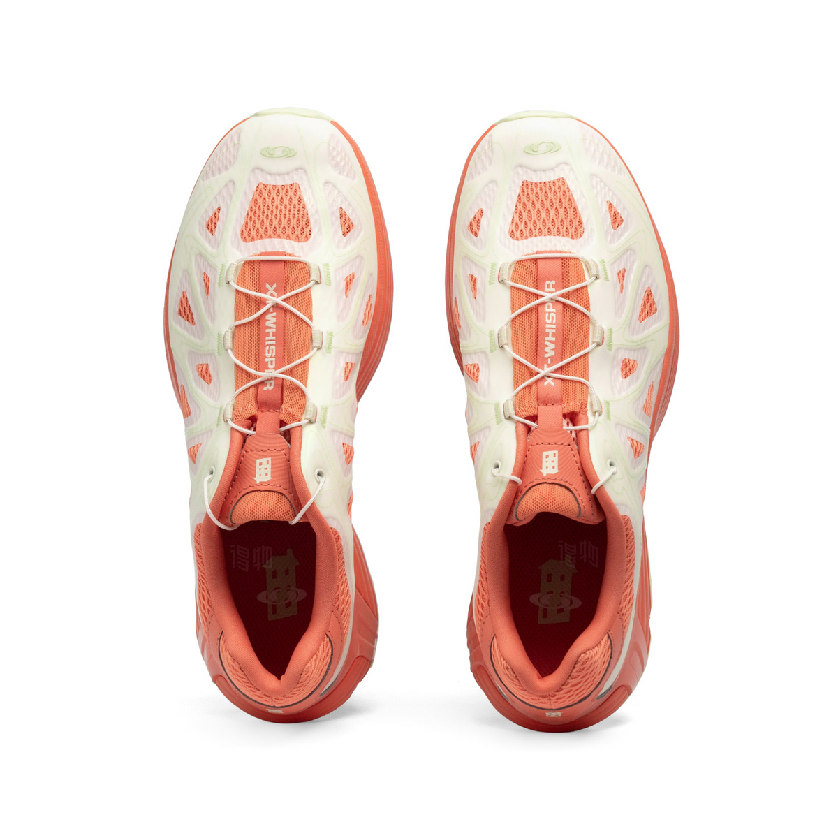 Salomon XT-Whisper VOID Unisex Sneakers – Coral Orange & Cream