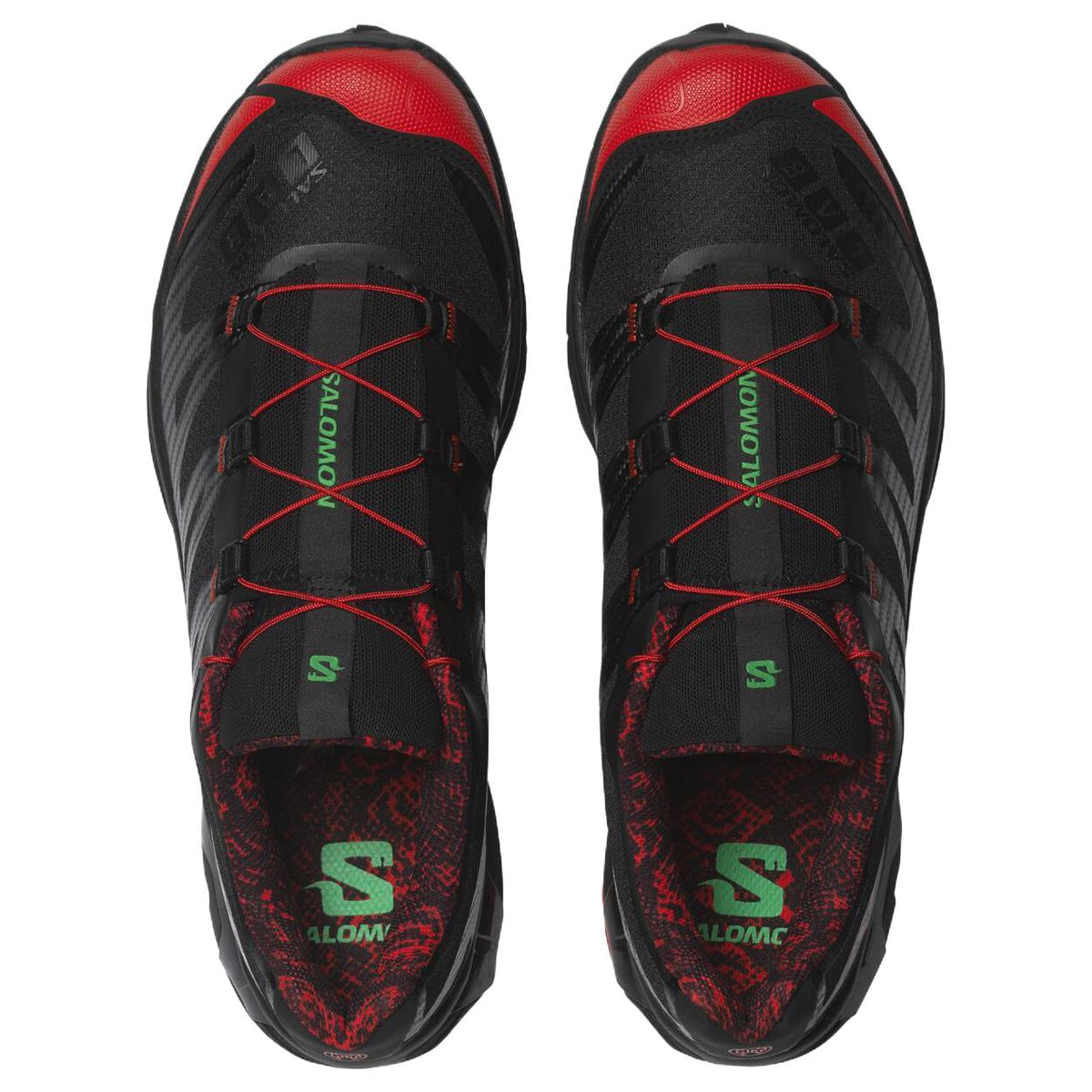 Salomon XT-4 OG Red Viper Sneakers – Black & Red