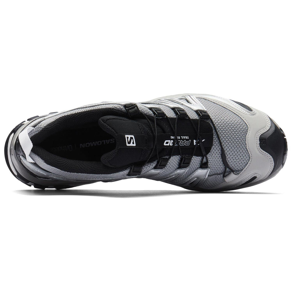 Salomon XA PRO 3D Unisex Sneakers – Light Grey, Silver & Black