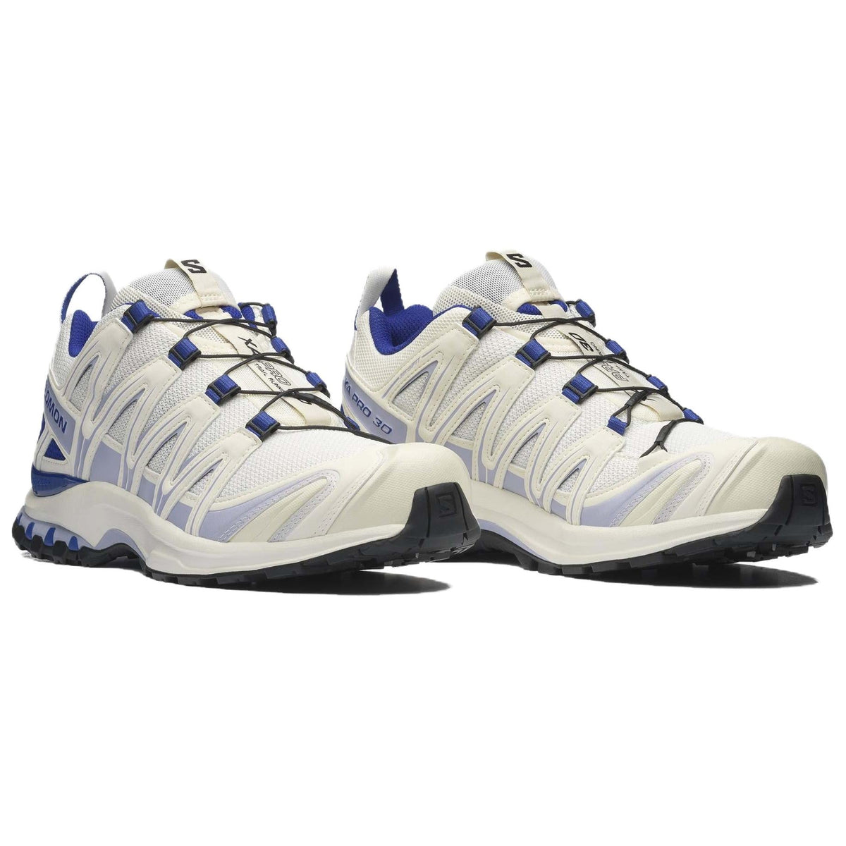 Salomon XA PRO 3D Sneakers – Light Beige & Blue