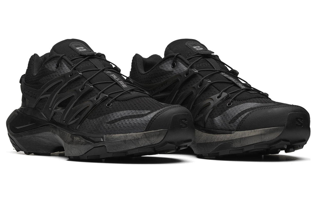 Salomon XT PU.RE Advanced Sneakers – Black & Charcoal Grey