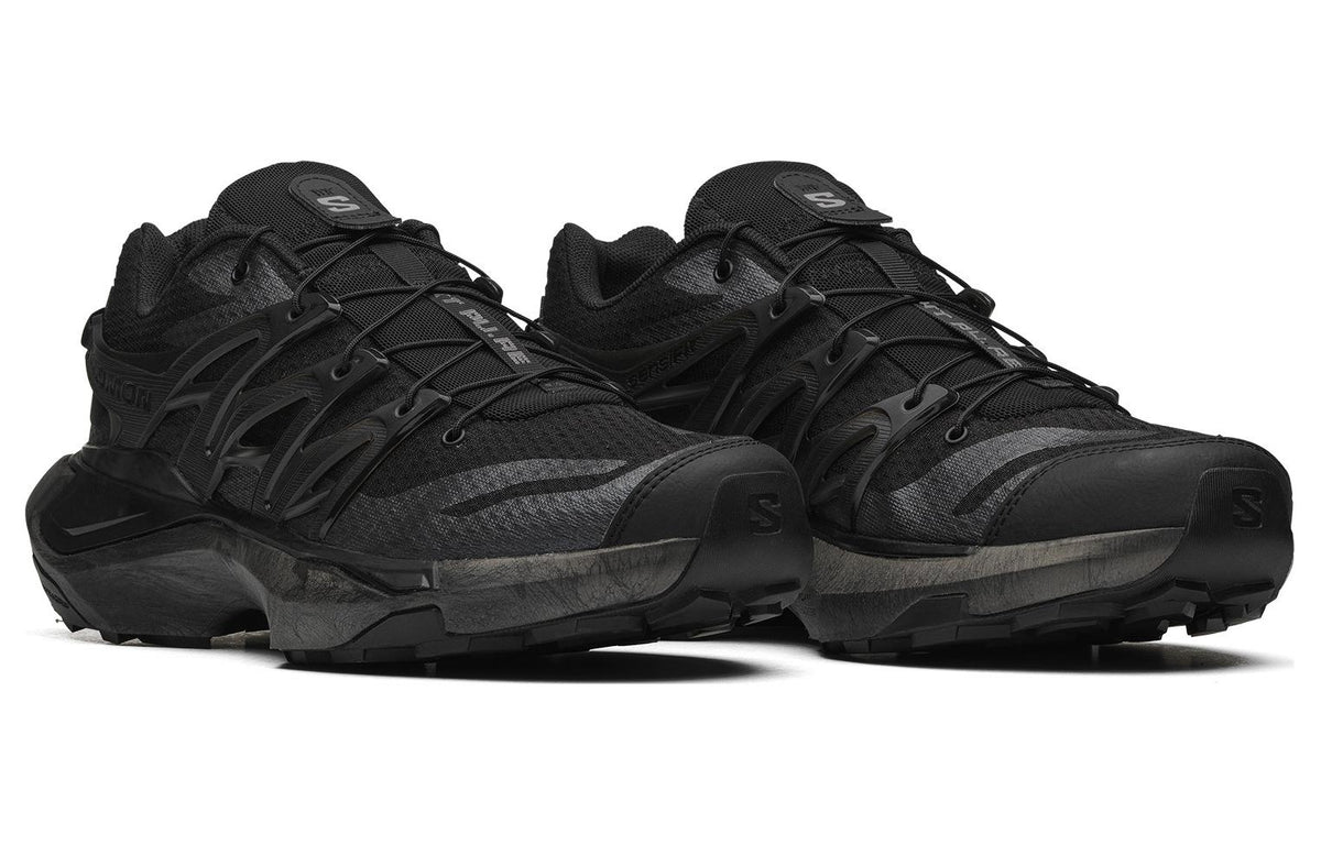 Salomon XT PU.RE Advanced Sneakers – Black & Charcoal Grey