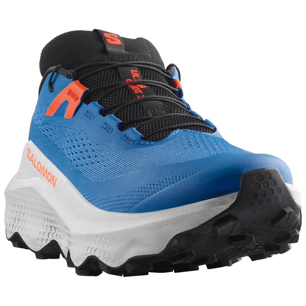 Salomon Ultra Glide 3 Men's Trail Shoes – Blue, White & Coral