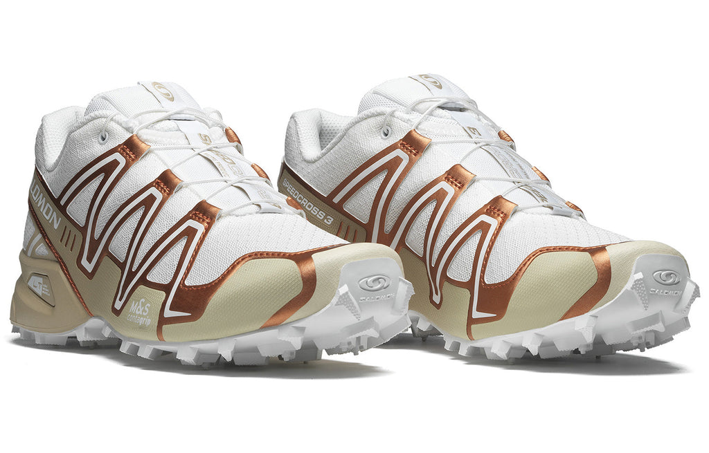 Salomon Speedcross 3 Metallic White / Copper / Beige Sneakers
