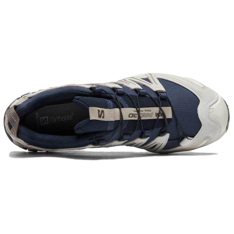 Salomon XA PRO 3D Sneakers – Midnight Blue & Beige