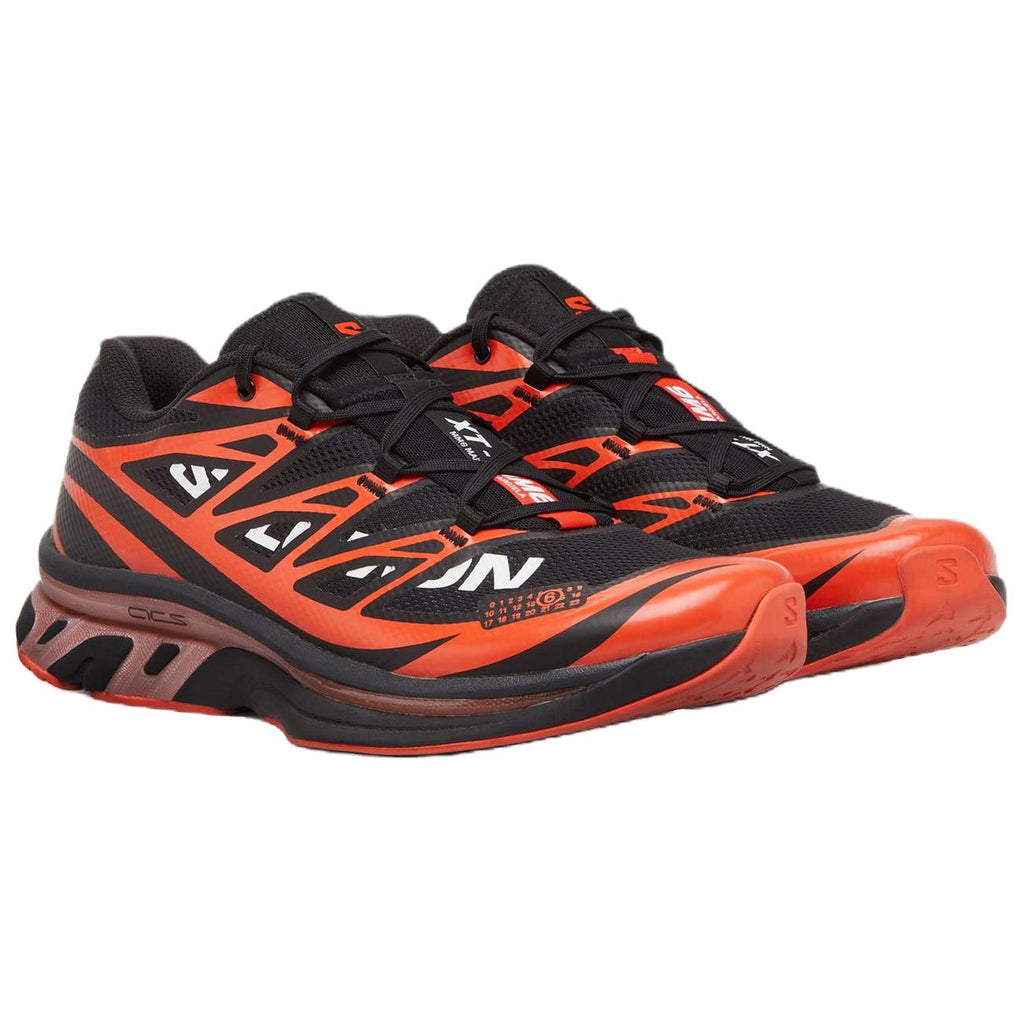 Salomon XT-6 Black / Orange / Rose Sneakers