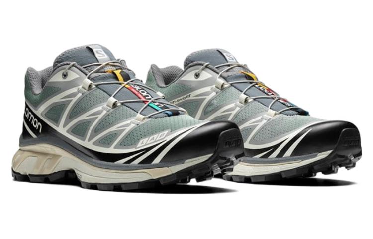Salomon XT-6 RECUT Sneakers – Grey, Black & Cream