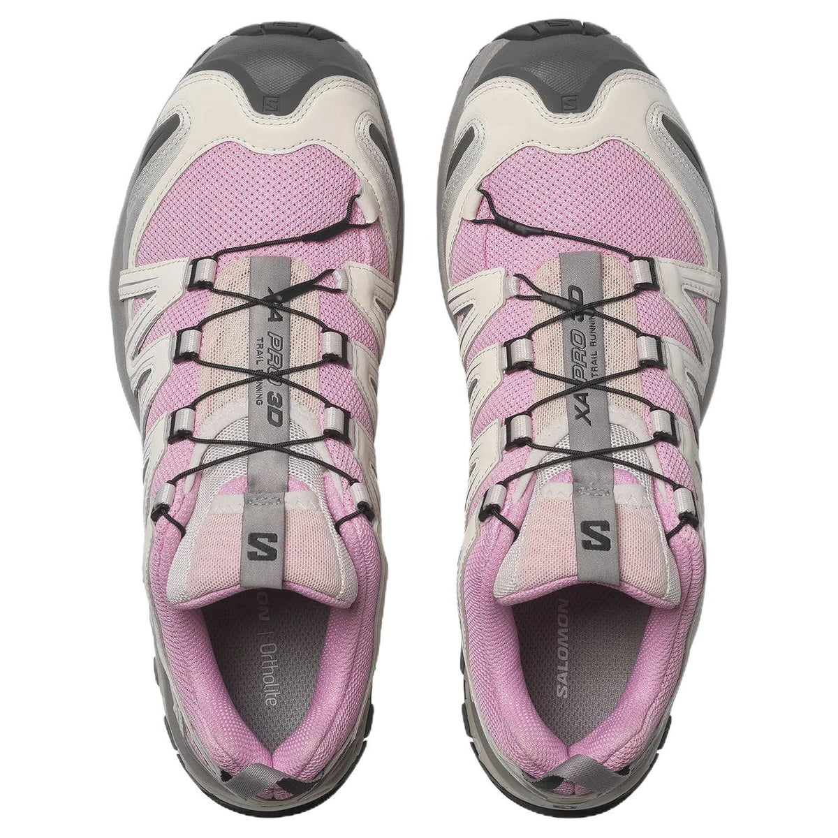 Salomon XA PRO 3D Sneakers – Pink, Light Grey & Cream
