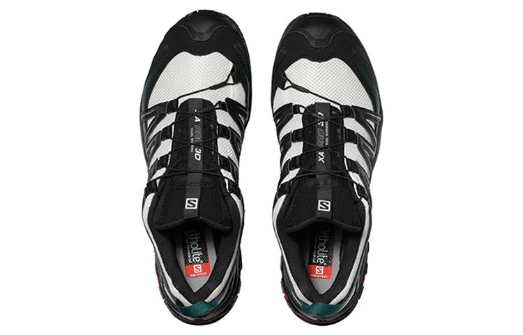 Salomon XA PRO 3D Unisex Sneakers – White, Black & Dark Green