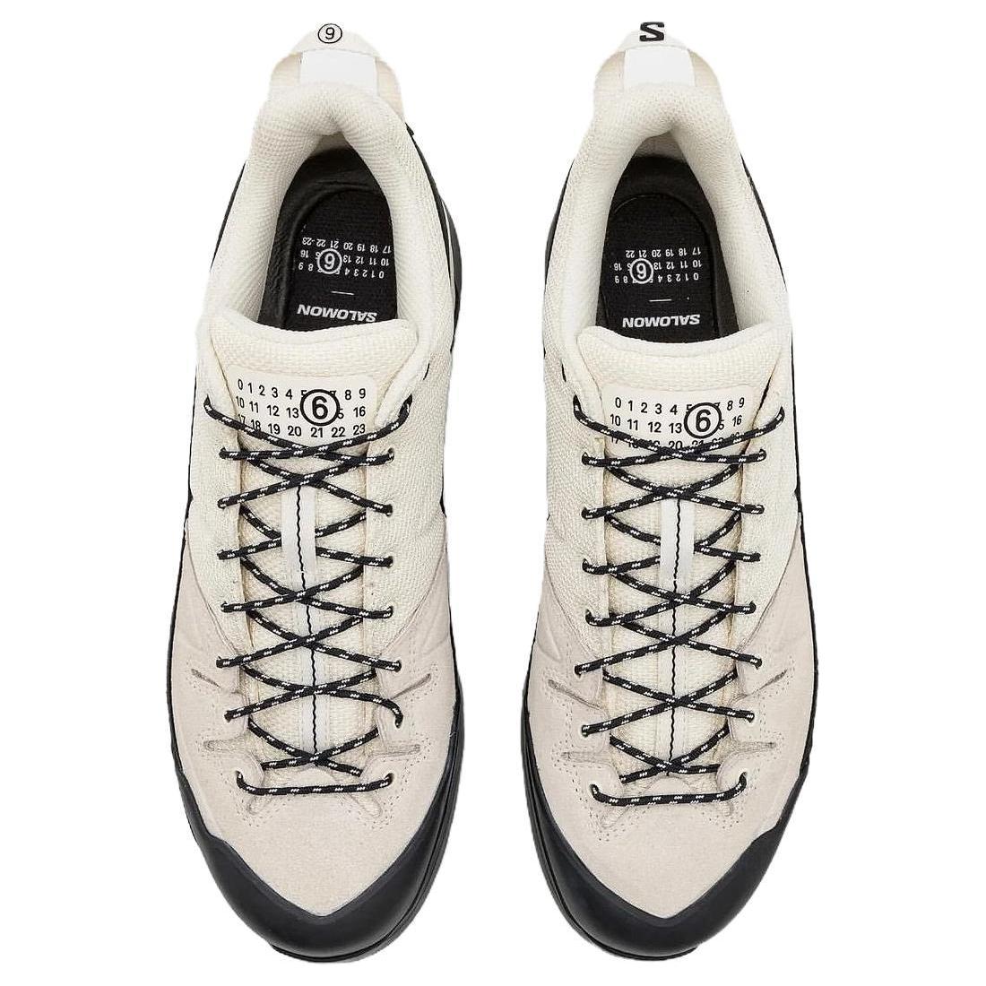 Salomon X-ALP Cream / Black Low-Top Sneakers