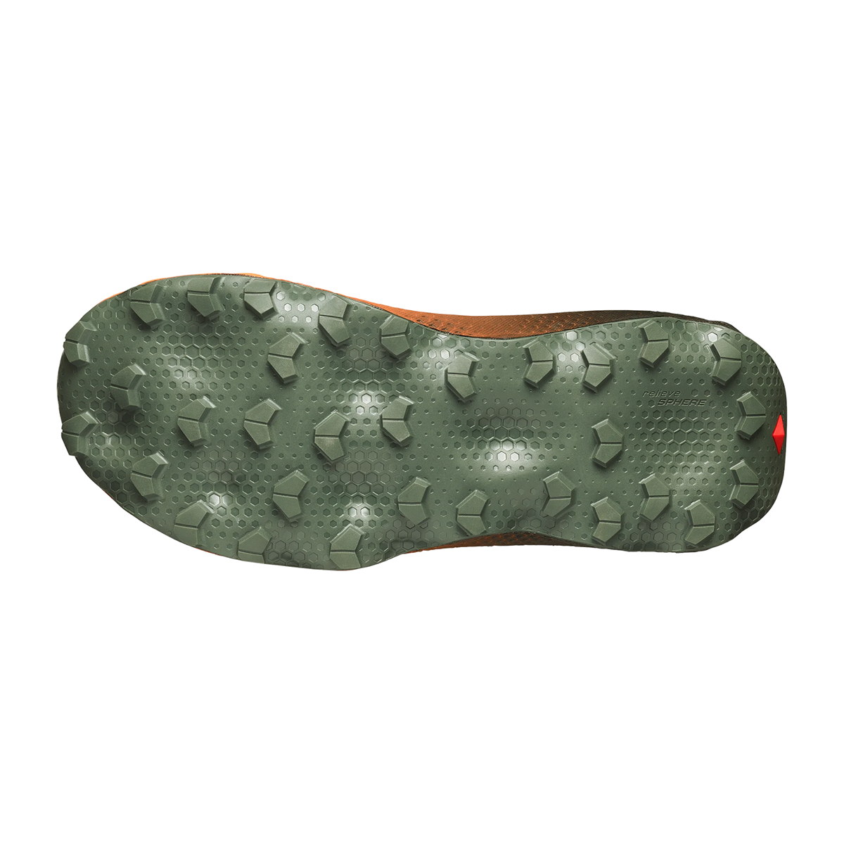 Salomon Ultra Glide 4 Men's Trail Shoes – Charcoal, Orange & Olive