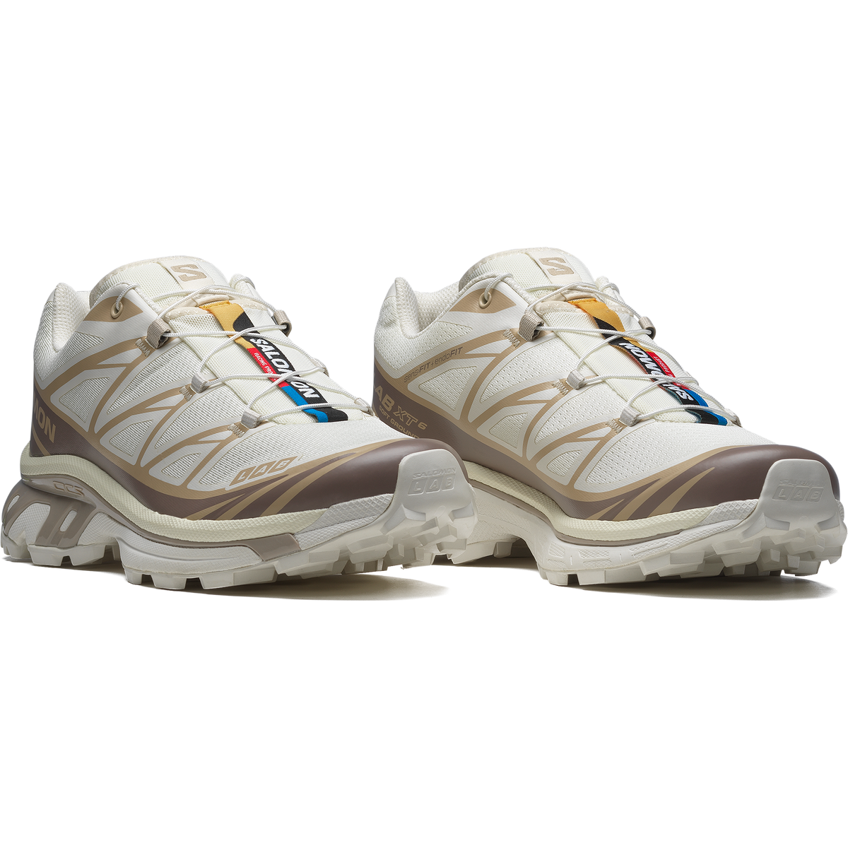 Salomon XT-6 Sneakers – Cream & Taupe