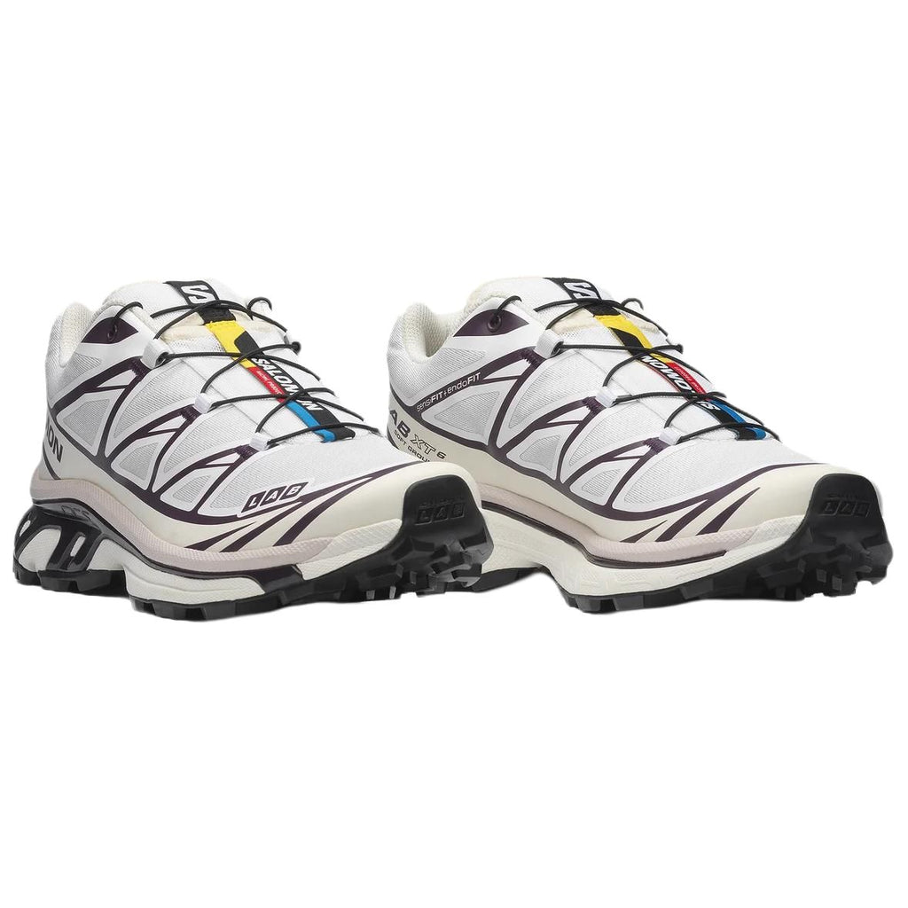 Salomon XT-6 Sneakers – White & Black