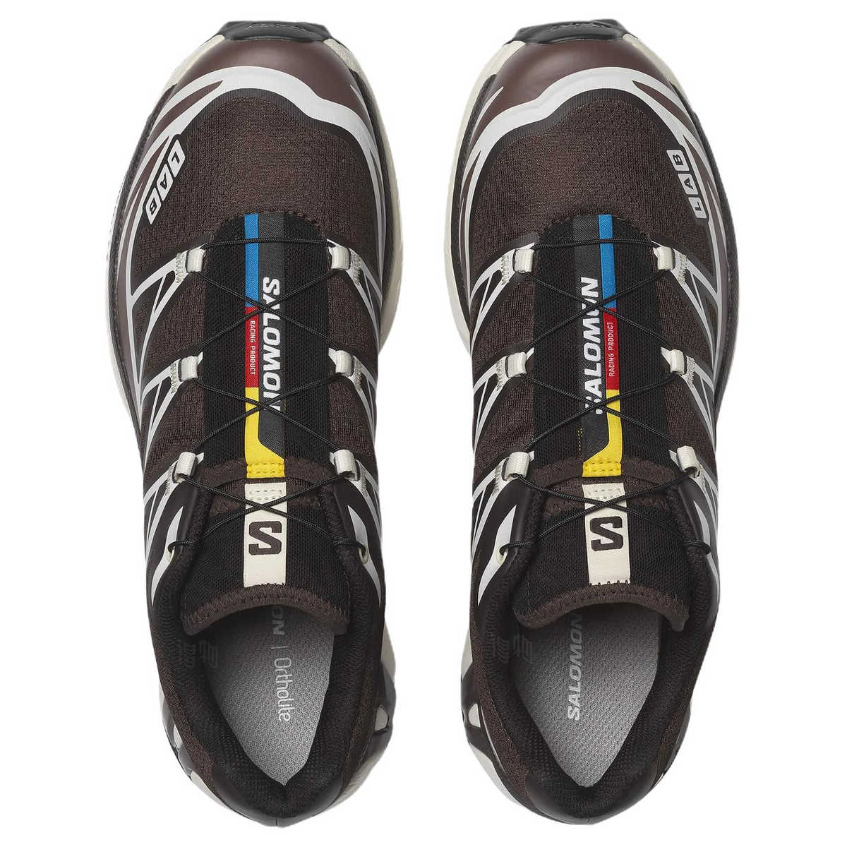 Salomon XT-6 Sneakers – Coffee Brown & White