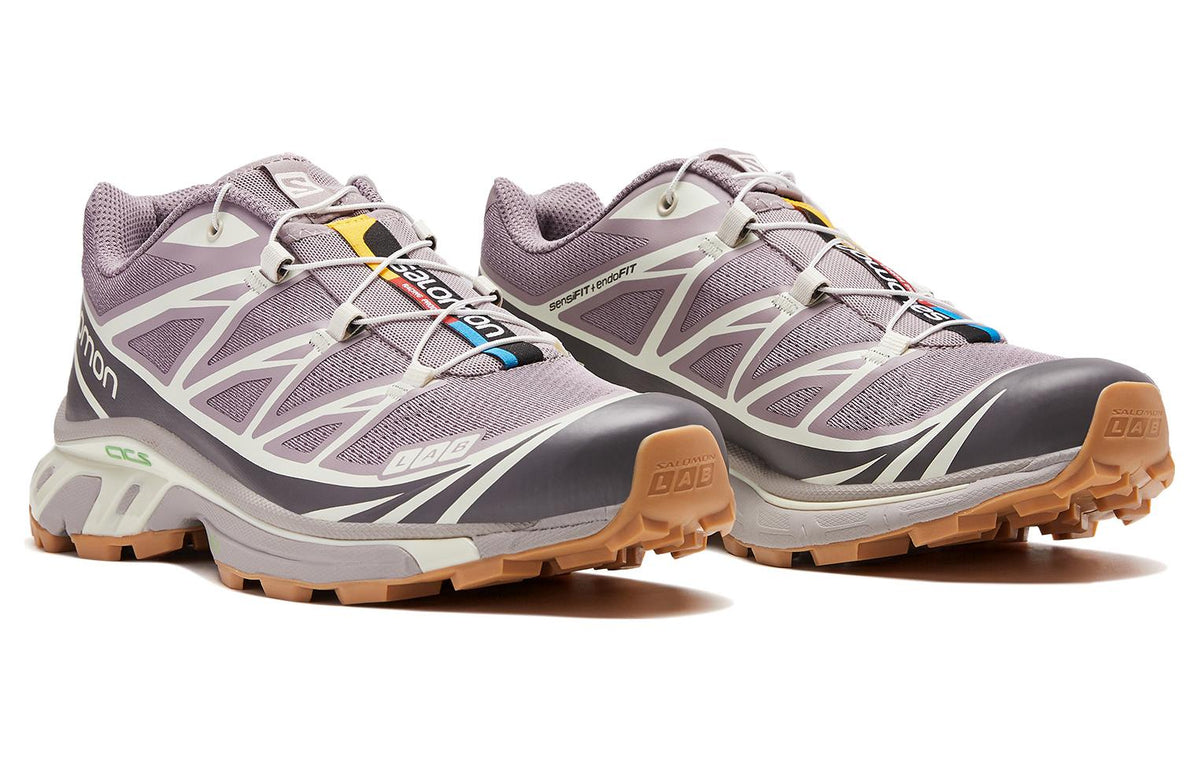Salomon XT-6 Sneakers – Mauve Grey & Black