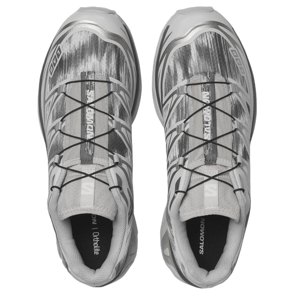 Salomon XT-6 Camo Sneakers – Light Grey & White
