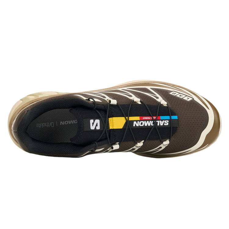 Salomon XT-6 RECUT Sneakers – Brown & Cream