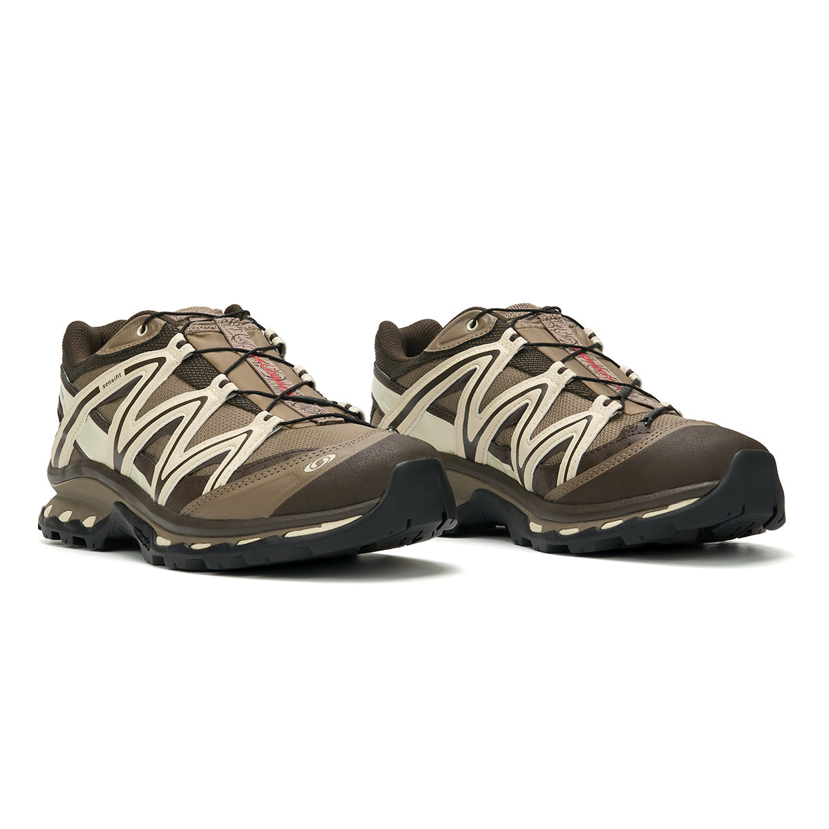 Salomon XT-Quest GTX Unisex Sneakers – Taupe, Brown & Cream
