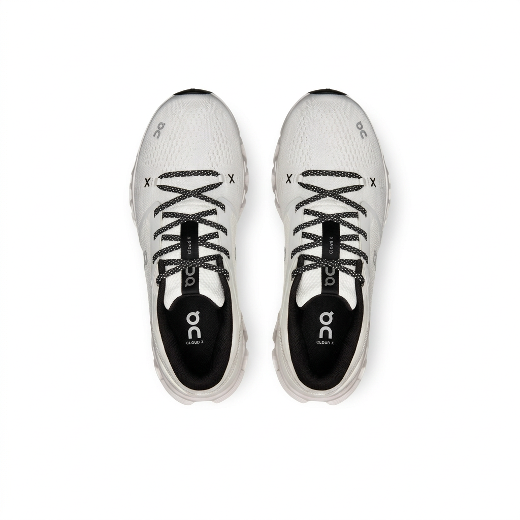 On Cloud X 5 Sneakers – White & Black