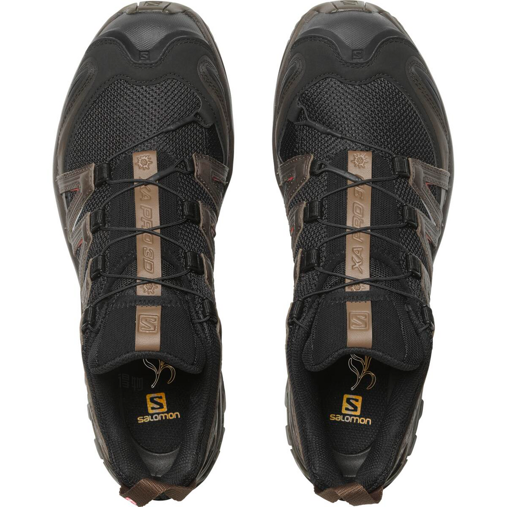 Salomon XA PRO 3D Unisex Sneakers – Black, Charcoal & Red