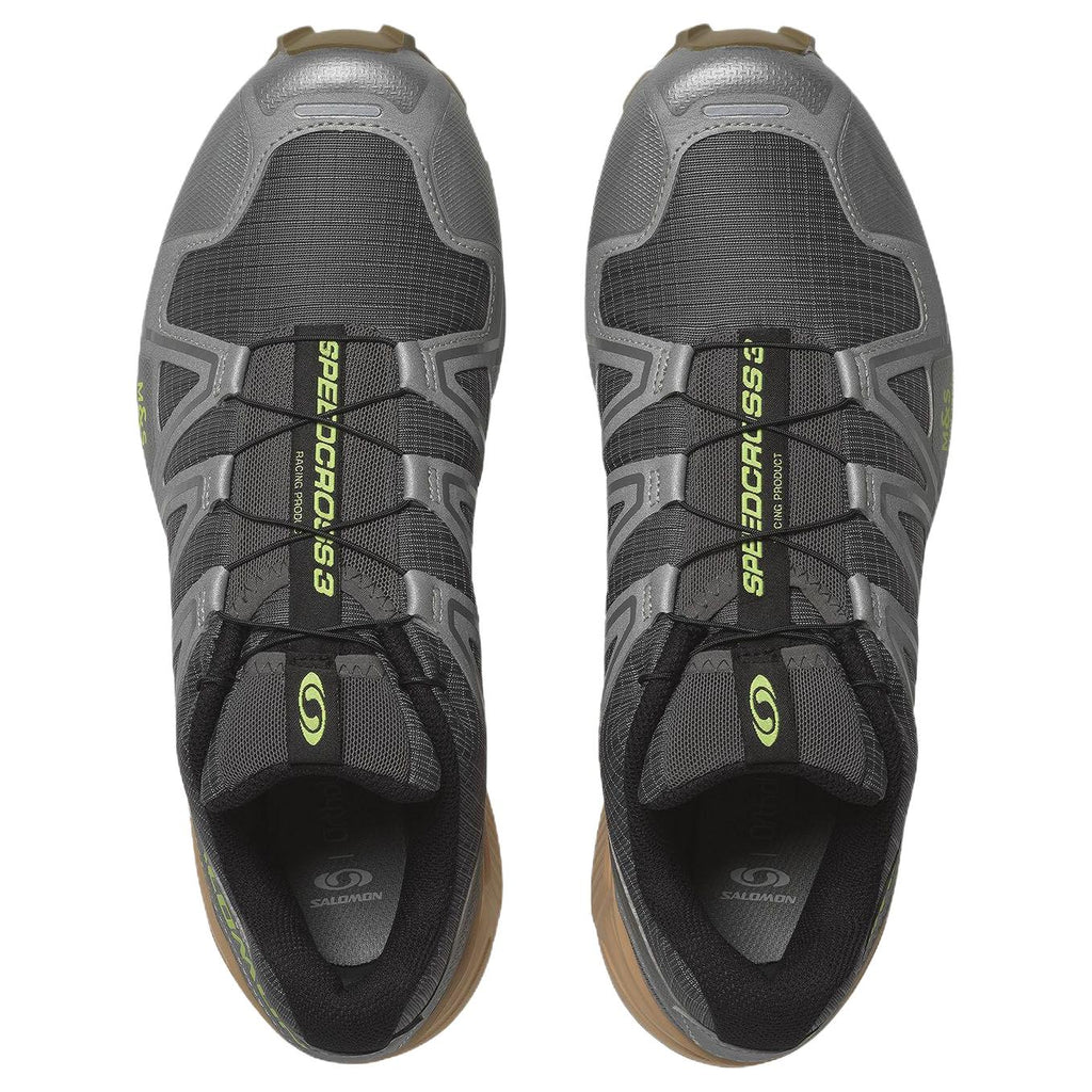 Salomon Speedcross 3 Grey / Beige / Lime Sneakers