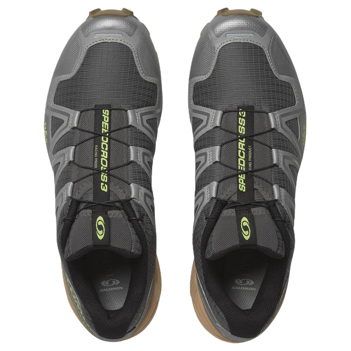 Salomon Speedcross 3 Grey / Beige / Lime Sneakers