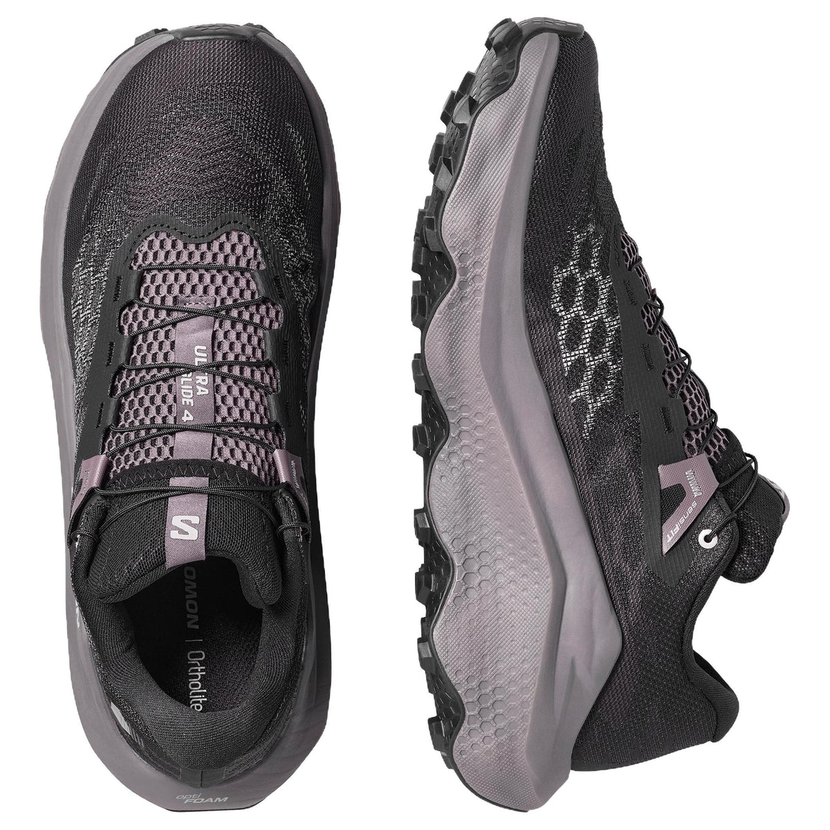 Salomon Ultra Glide 4 Unisex Sneakers – Black & Grey