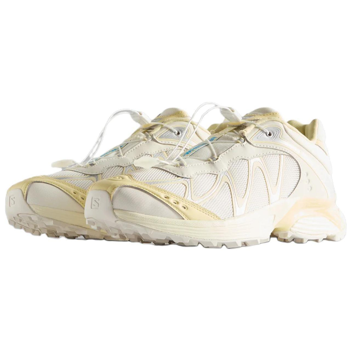 Salomon XT-Whisper Unisex Sneakers – Cream, Pale Yellow & Grey