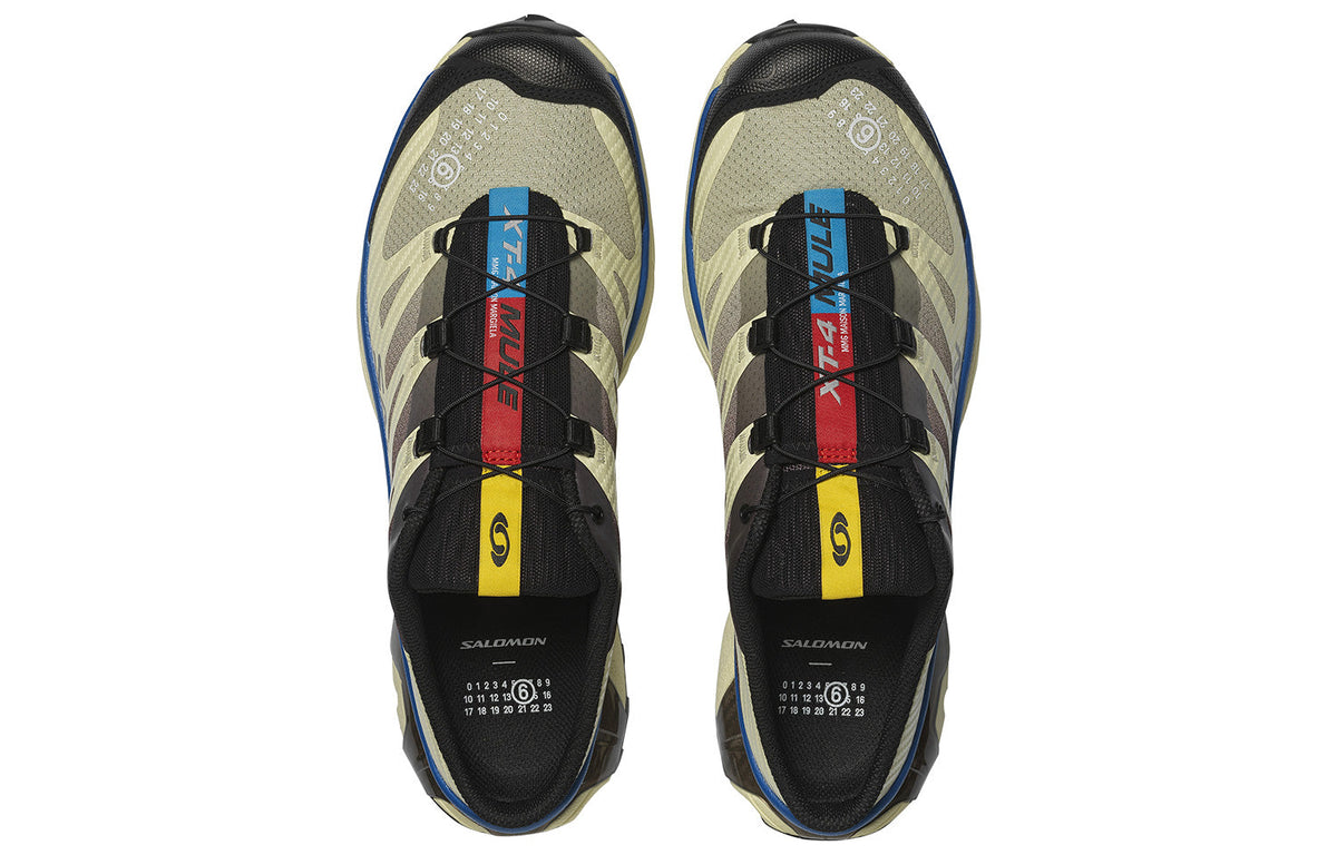 Salomon XT-4 Mule Cream / Grey / Blue Shoes