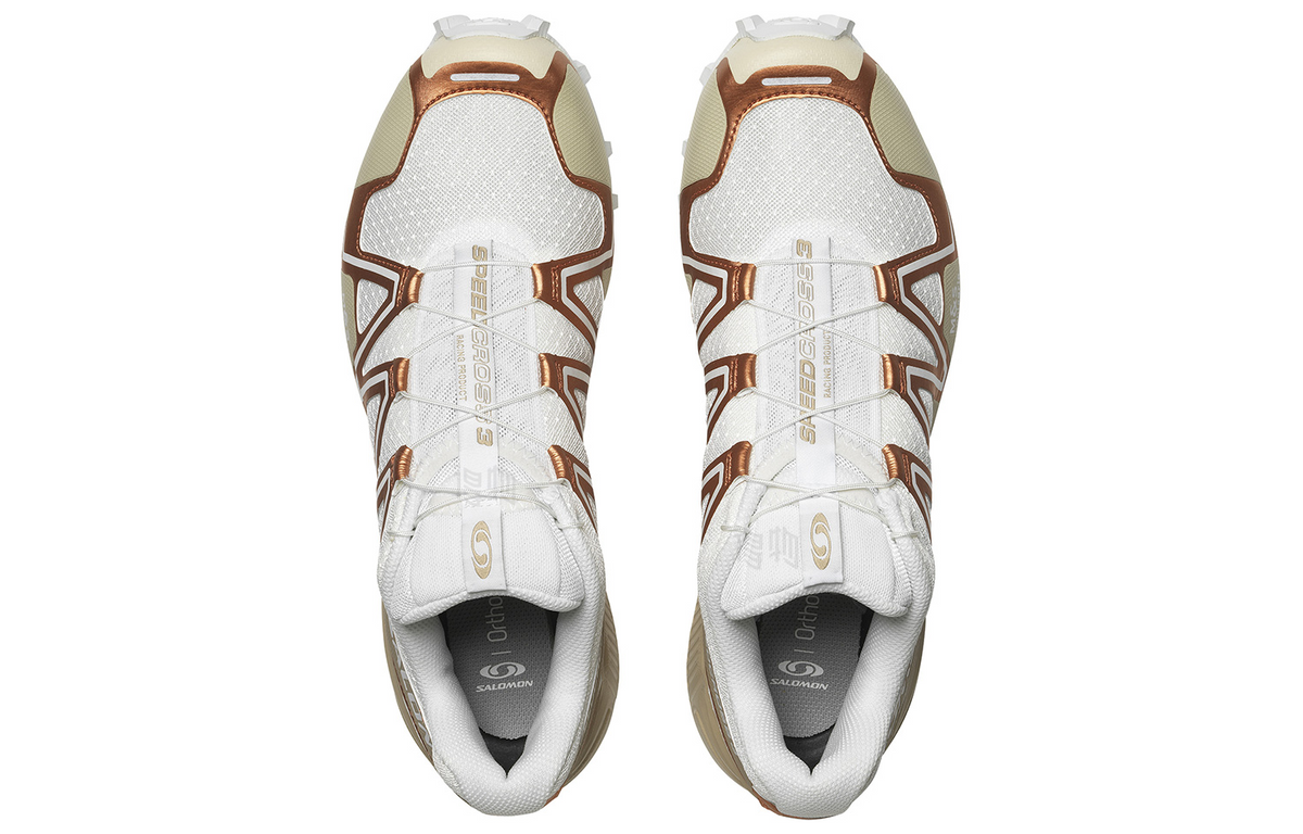 Salomon Speedcross 3 Metallic White / Copper / Beige Sneakers