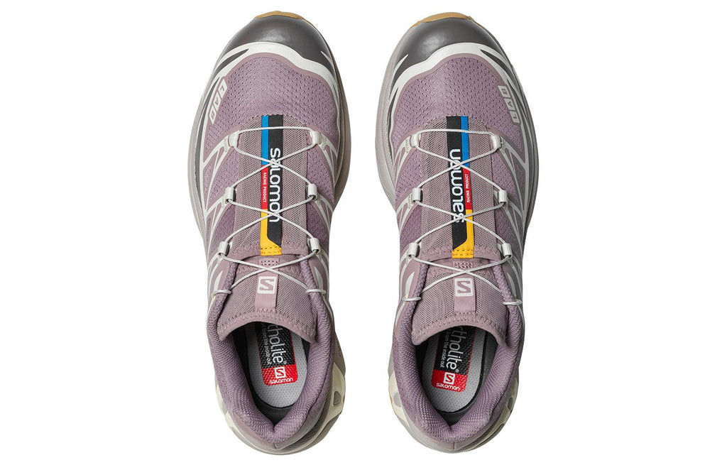 Salomon XT-6 Sneakers – Mauve Grey & Black