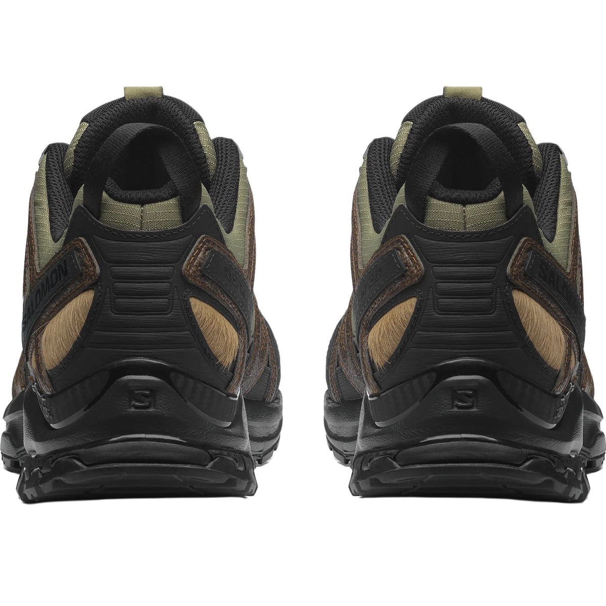 Salomon XA PRO 3D Unisex Sneakers – Olive Green, Brown & Black