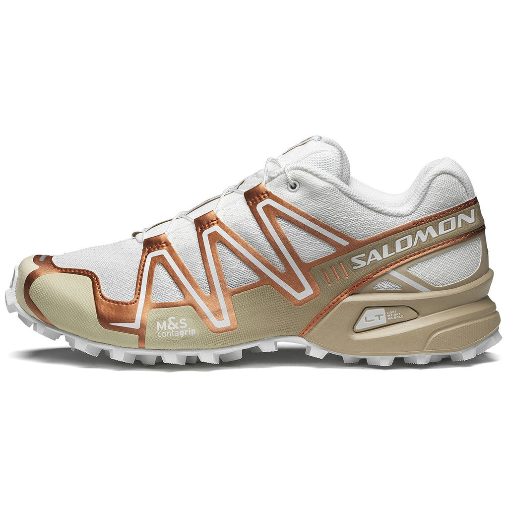 Salomon Speedcross 3 Metallic White / Copper / Beige Sneakers