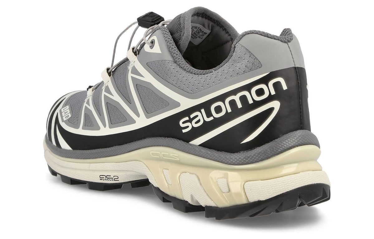 Salomon XT-6 RECUT Sneakers – Grey, Black & Cream