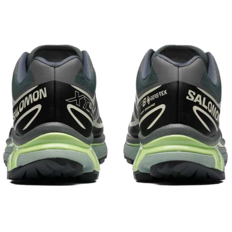 Salomon XT-6 GTX Sneakers – Grey, Black & Pale Lime